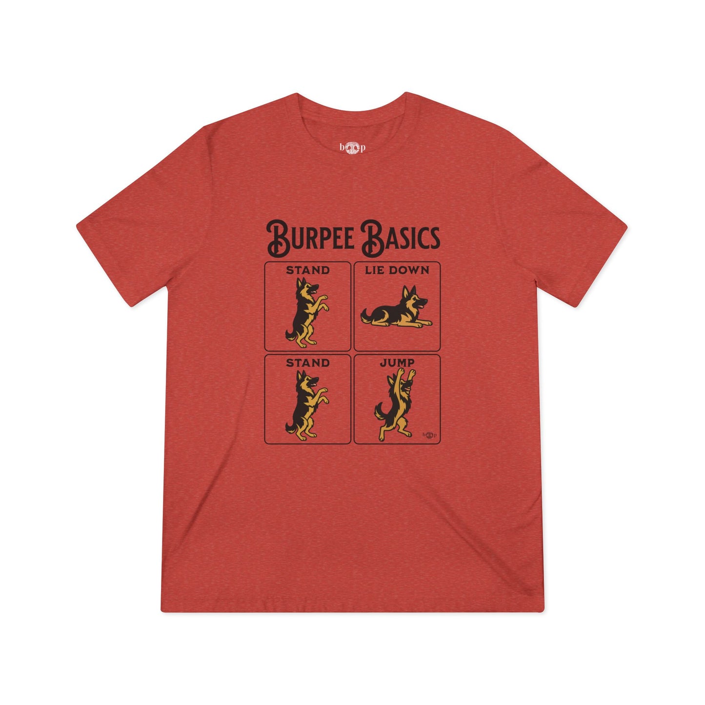 Burpee Basics - Unisex Triblend Tee