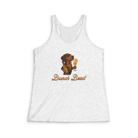 Brunch Beast - Women's Tri-Blend Racerback Tank