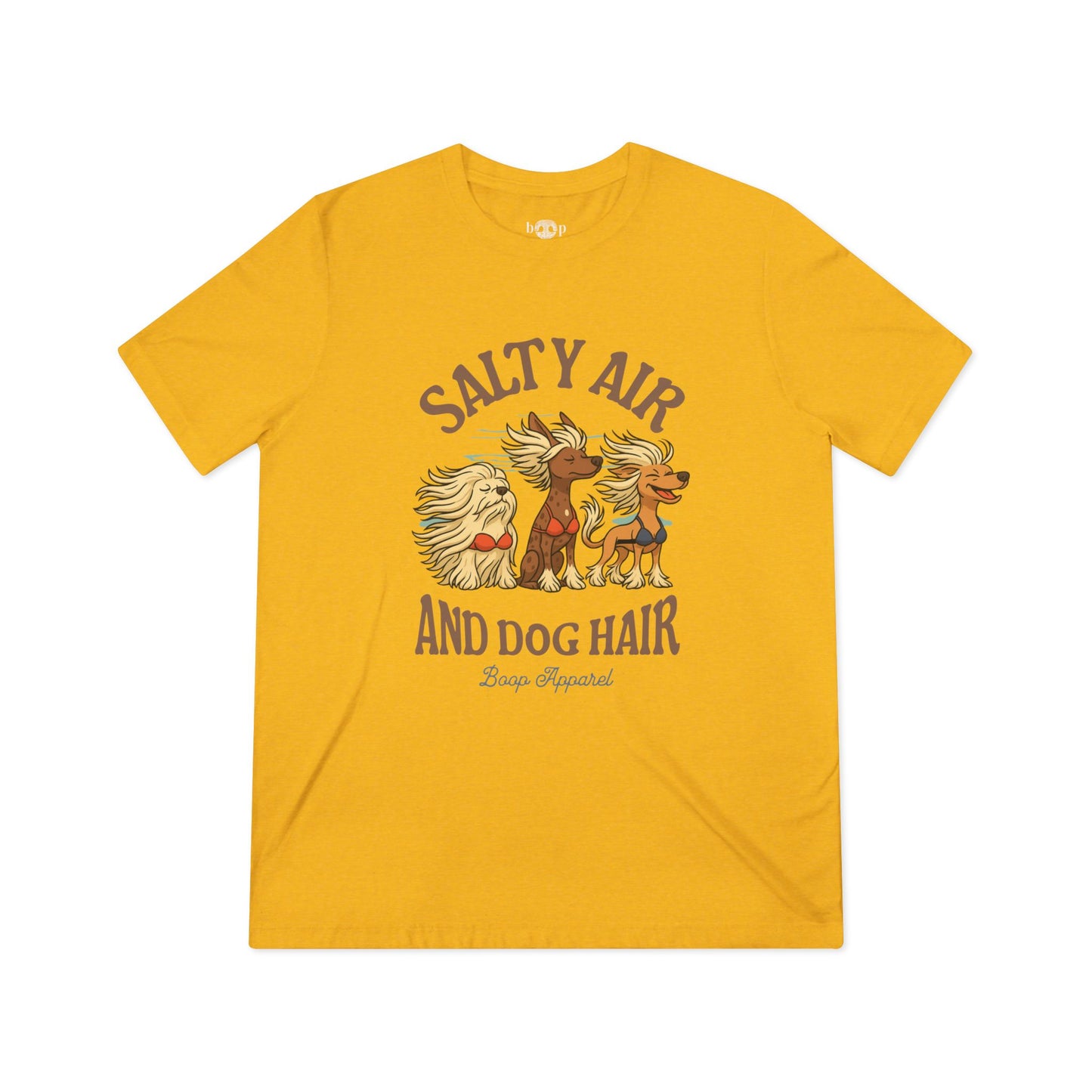 Salty Air and Dog Hair - Unisex Triblend Tee