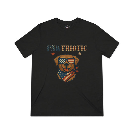 Pawtriotic - Unisex Triblend Tee