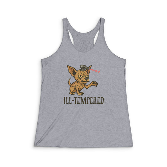 Ill-Tempered - Women's Tri-Blend Racerback Tank