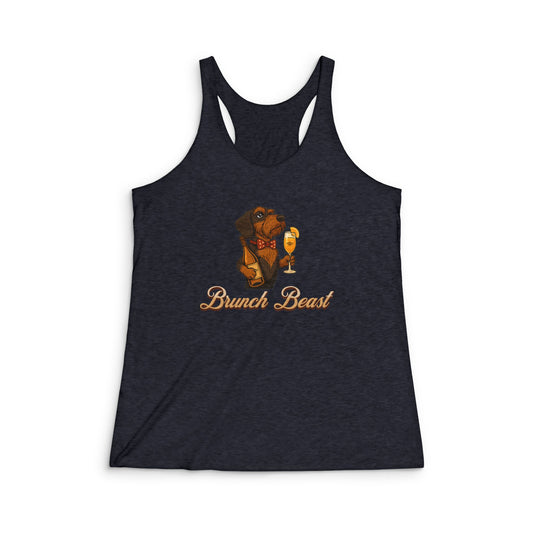 Brunch Beast - Women's Tri-Blend Racerback Tank