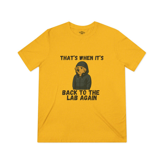 Back to the Lab Again - Unisex Triblend Tee