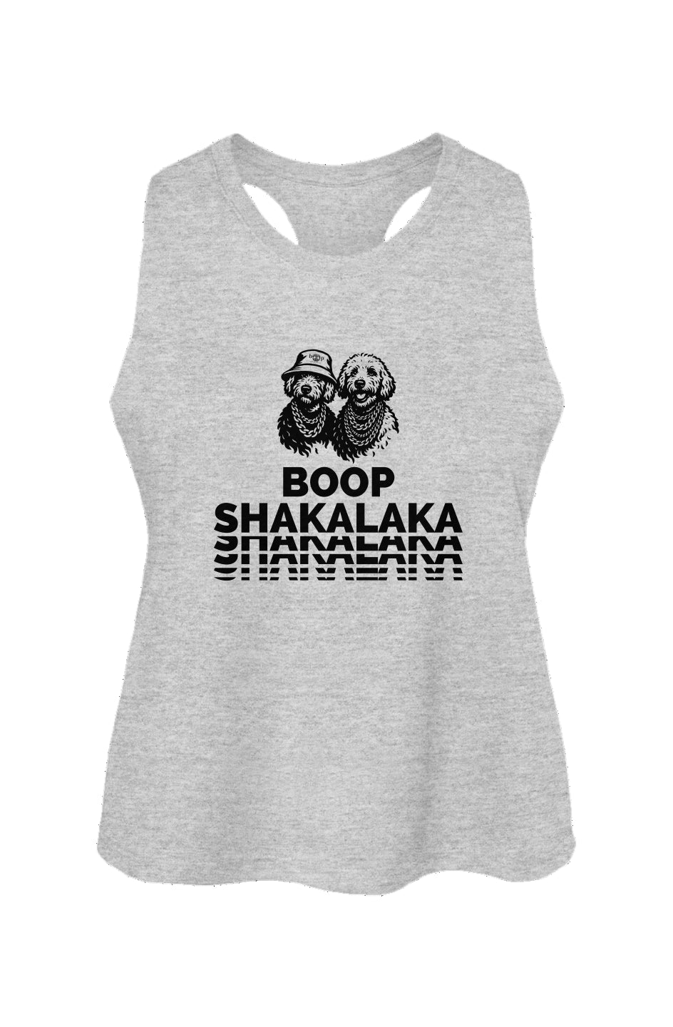 Boop Shakalaka - Women's Racerback Cropped Tank