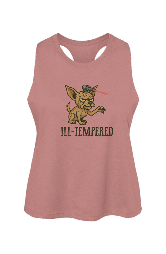 Ill-Tempered - Women's Racerback Cropped Tank