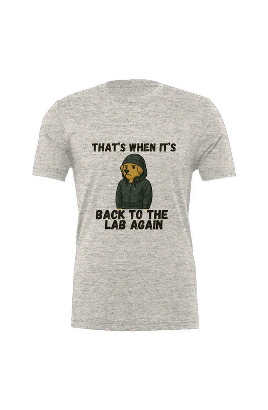 Back to the Lab Again - Triblend T - Boop Apparel