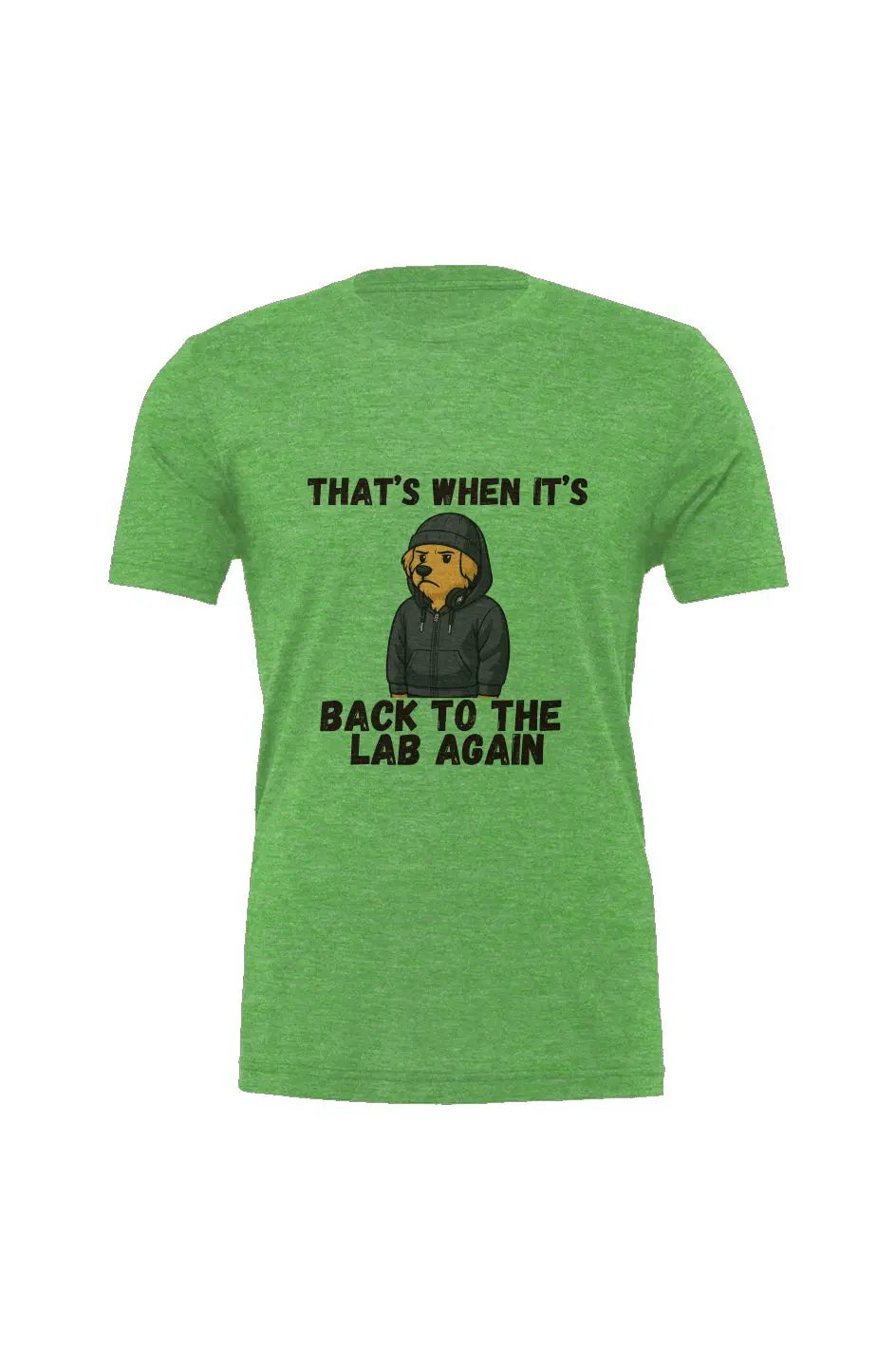 Back to the Lab Again - Triblend T - Boop Apparel