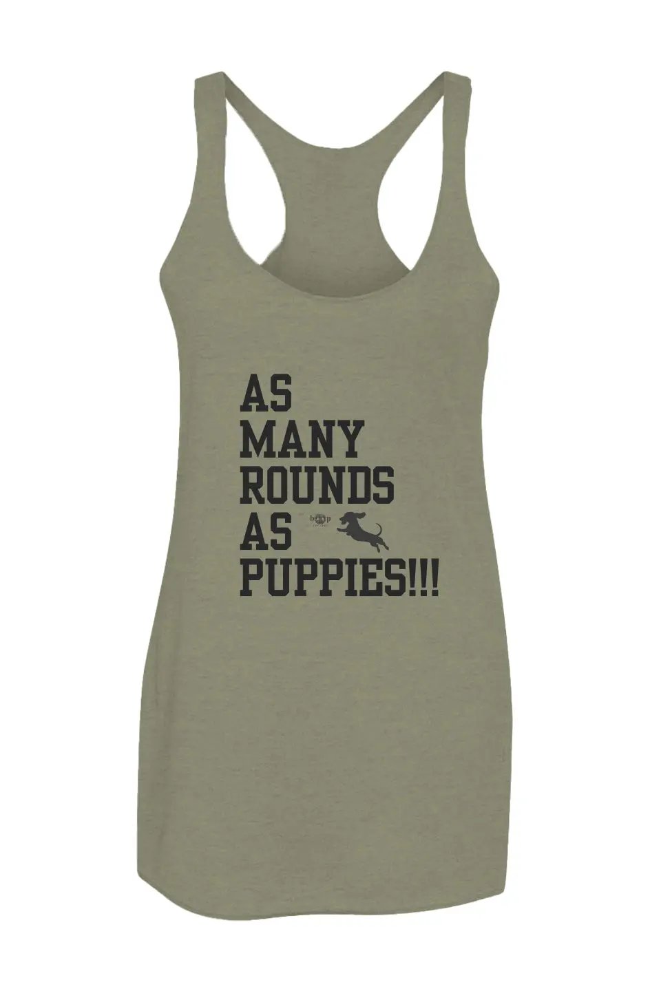 AMRAPuppies - Racerback Tank - Boop Apparel