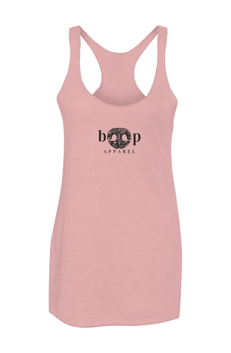 Boop Logo - Women’s Triblend Racerback Tank