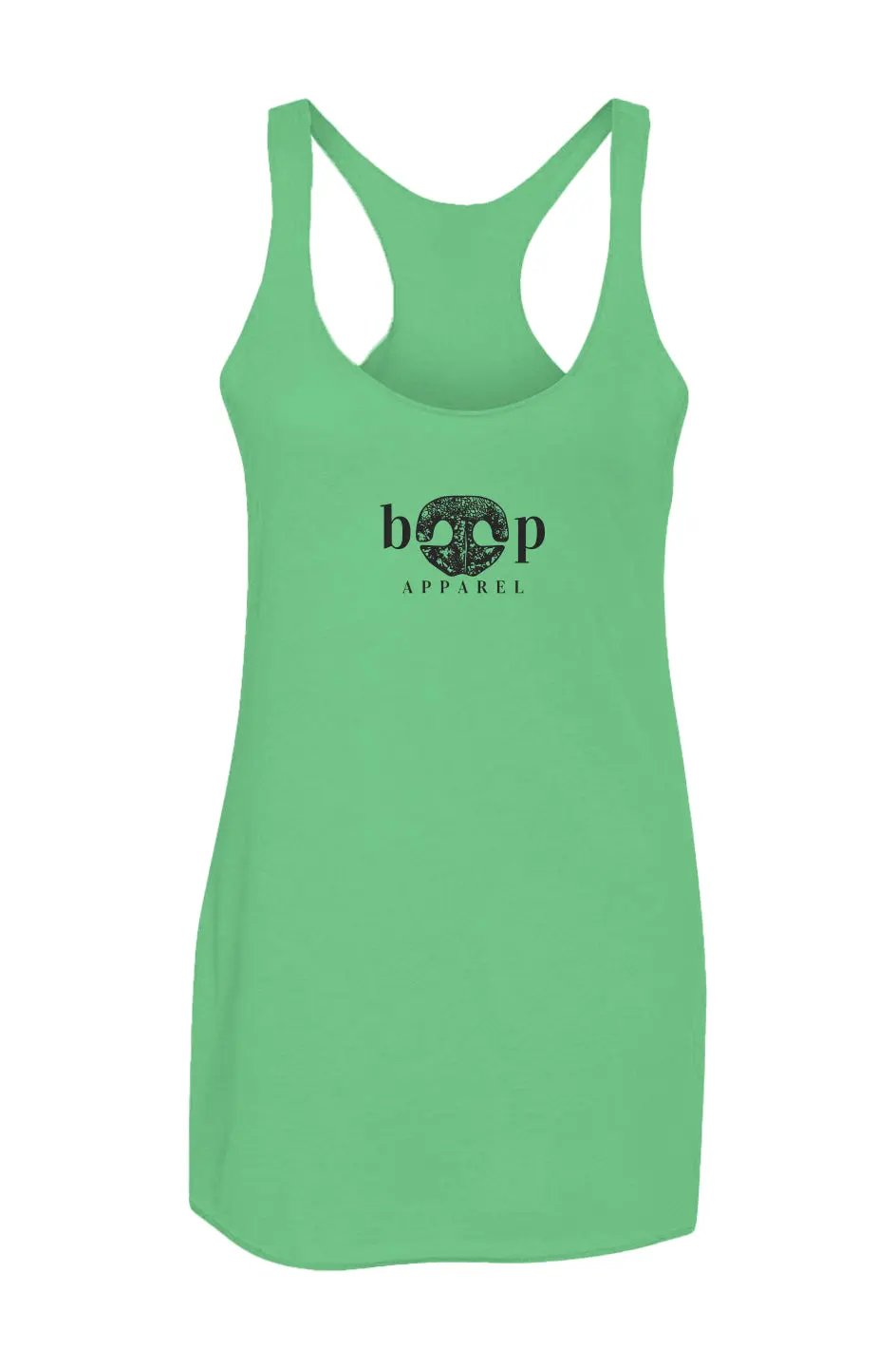 Boop Logo - Women’s Triblend Racerback Tank