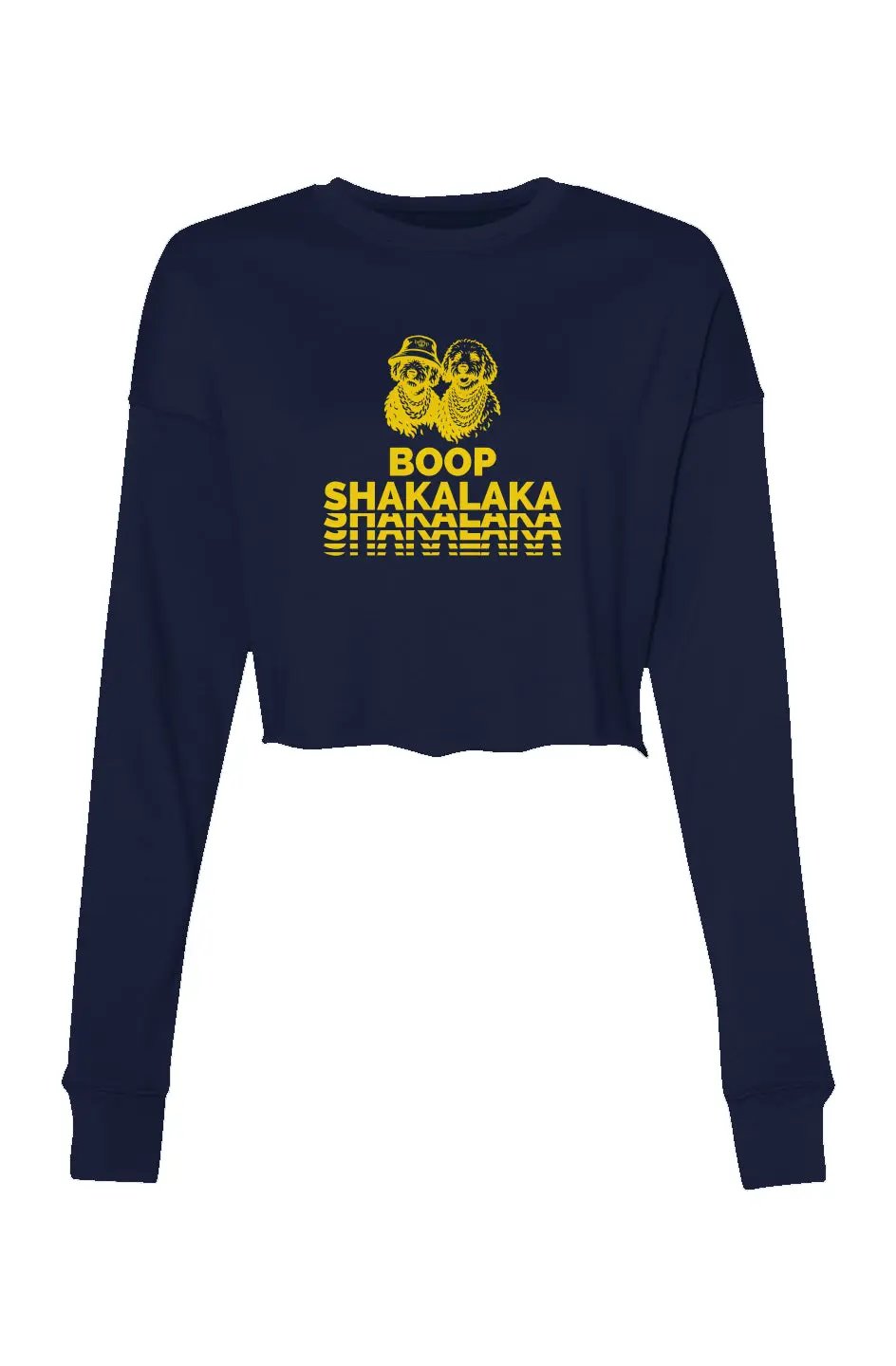 Boop Shakalaka - Crop Sweatshirt - Boop Apparel