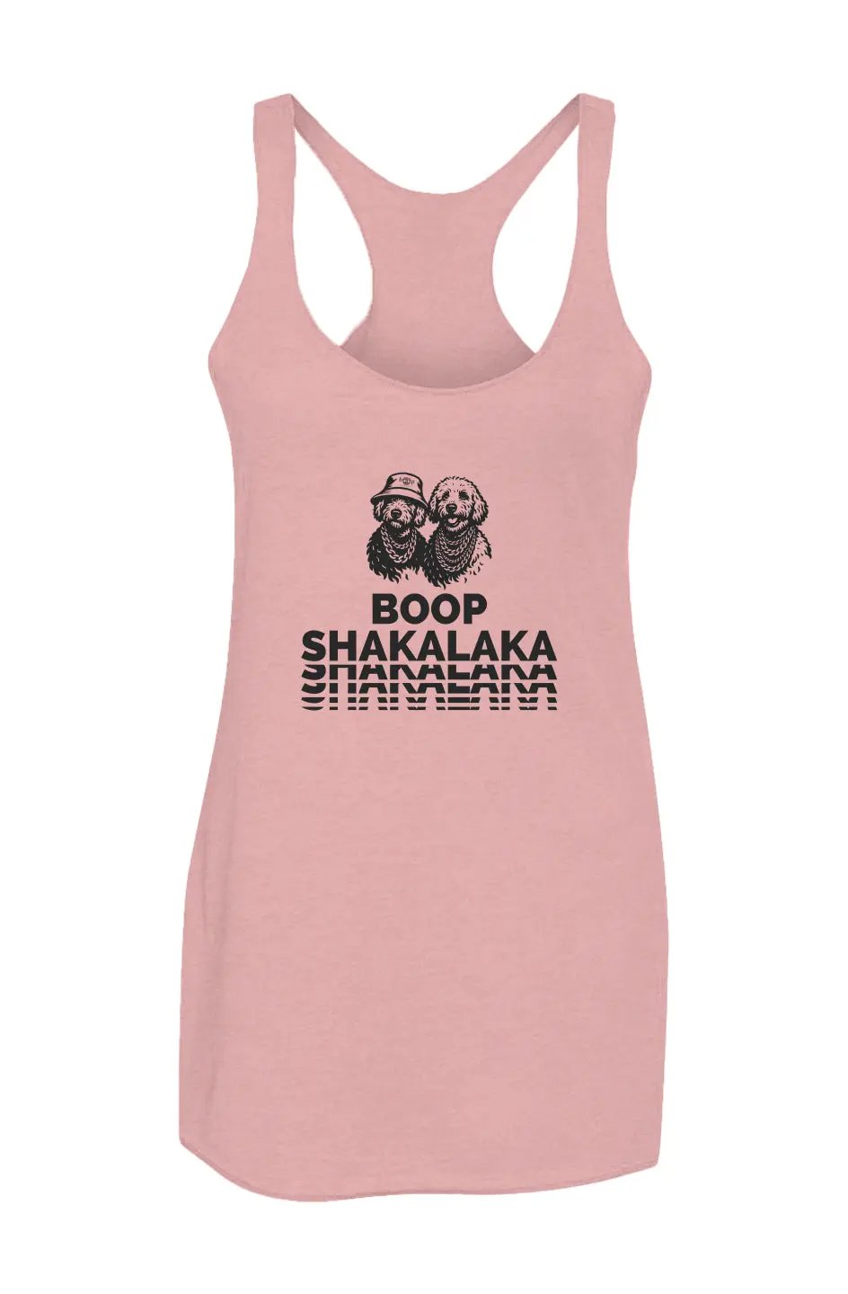 Boop Shakalaka - Women’s Triblend Racerback Tank