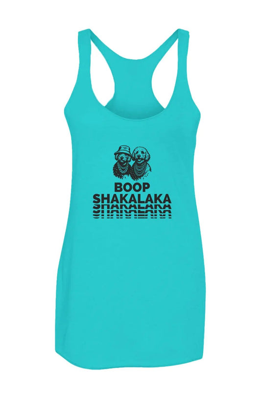 Boop Shakalaka - Women’s Triblend Racerback Tank