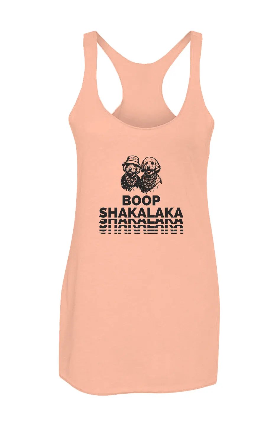 Boop Shakalaka - Women’s Triblend Racerback Tank