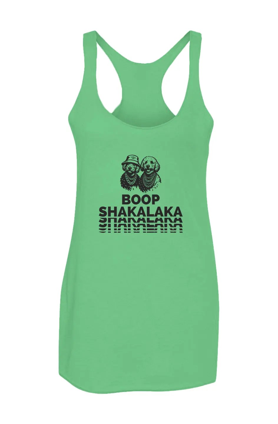 Boop Shakalaka  - Racerback Tank Apliiq