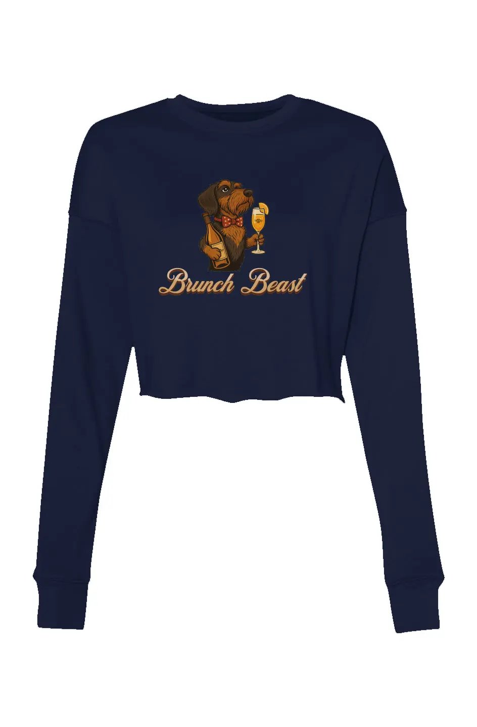 Brunch Beast - Crop Crew Fleece