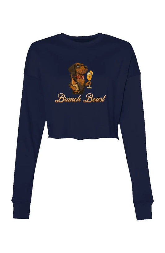 Brunch Beast - Crop Crew Fleece