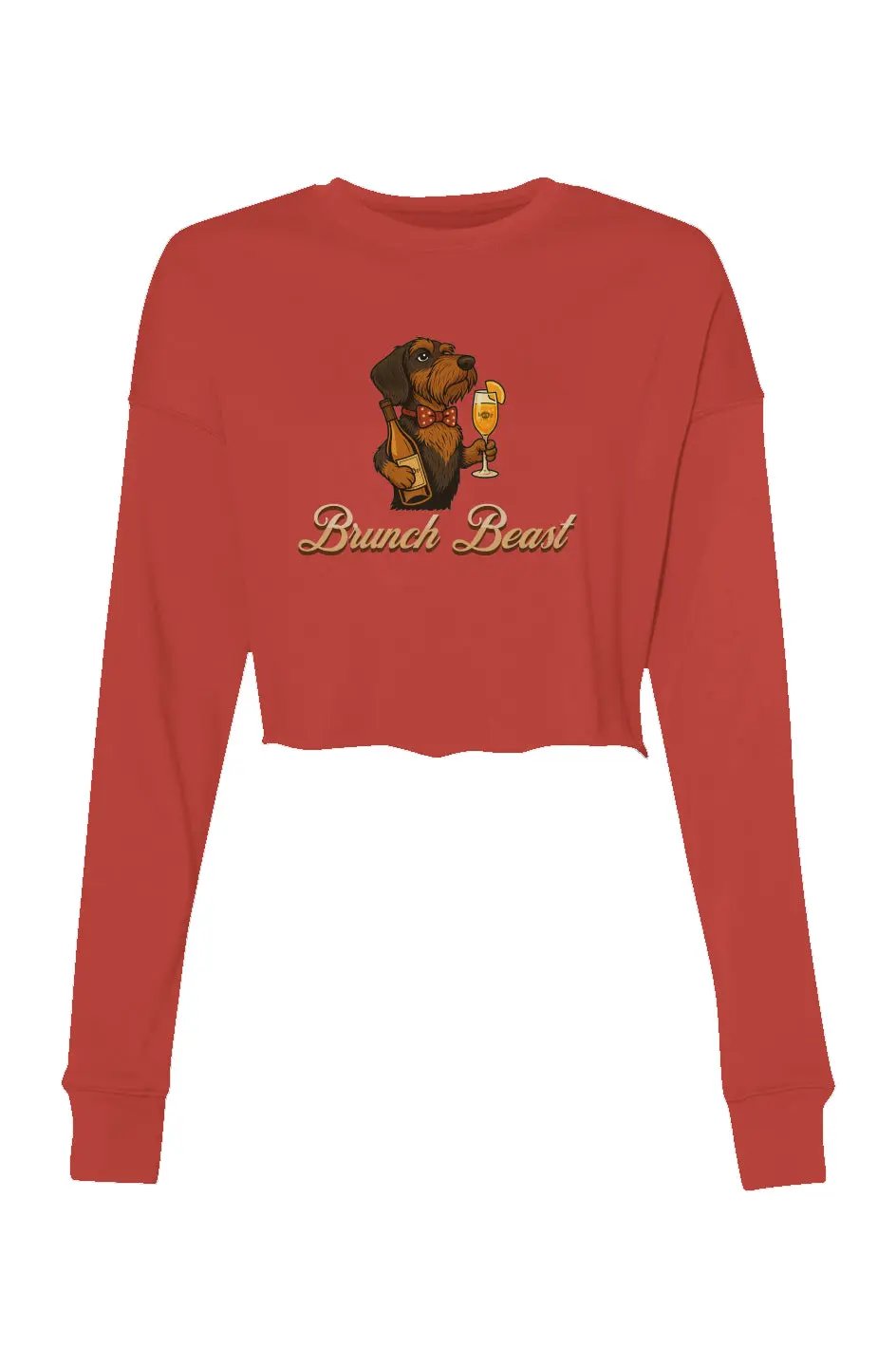 Brunch Beast - Crop Sweatshirt Apliiq