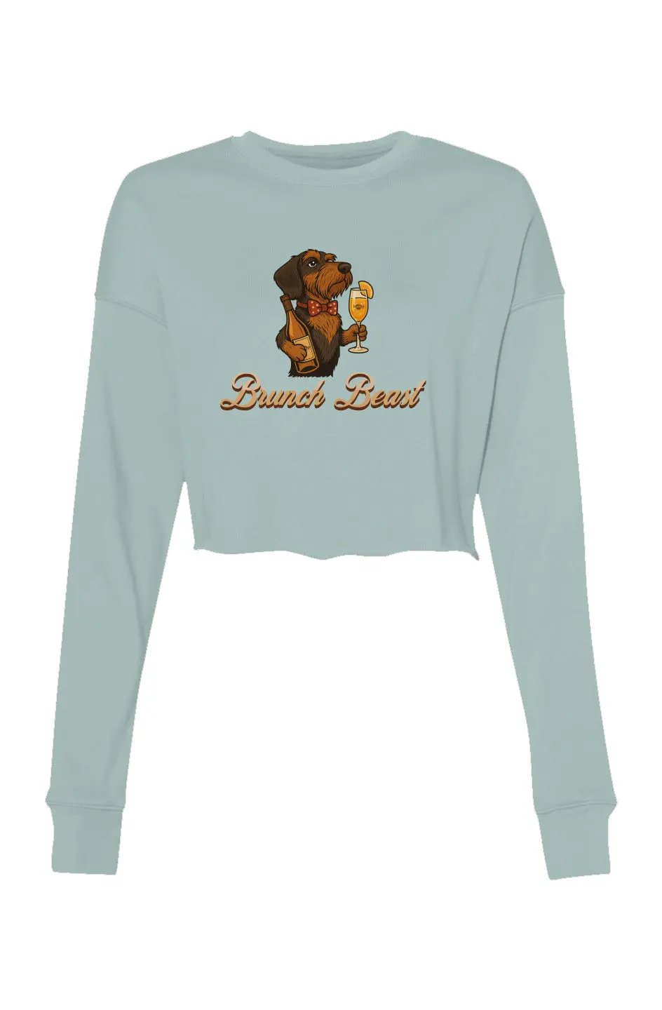 Brunch Beast - Crop Sweatshirt Apliiq