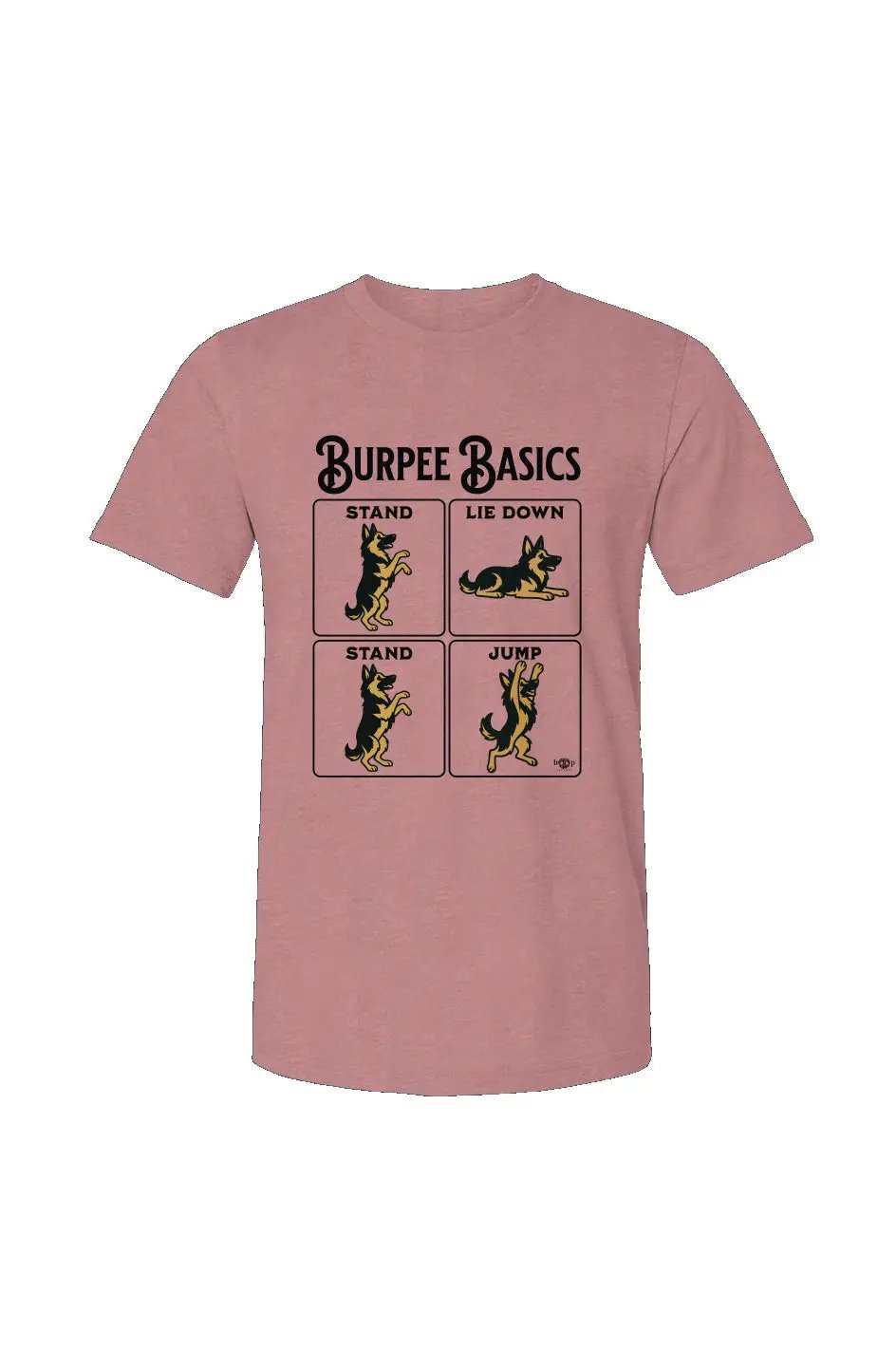 Burpee Basics - Unisex Heather Jersey Tee