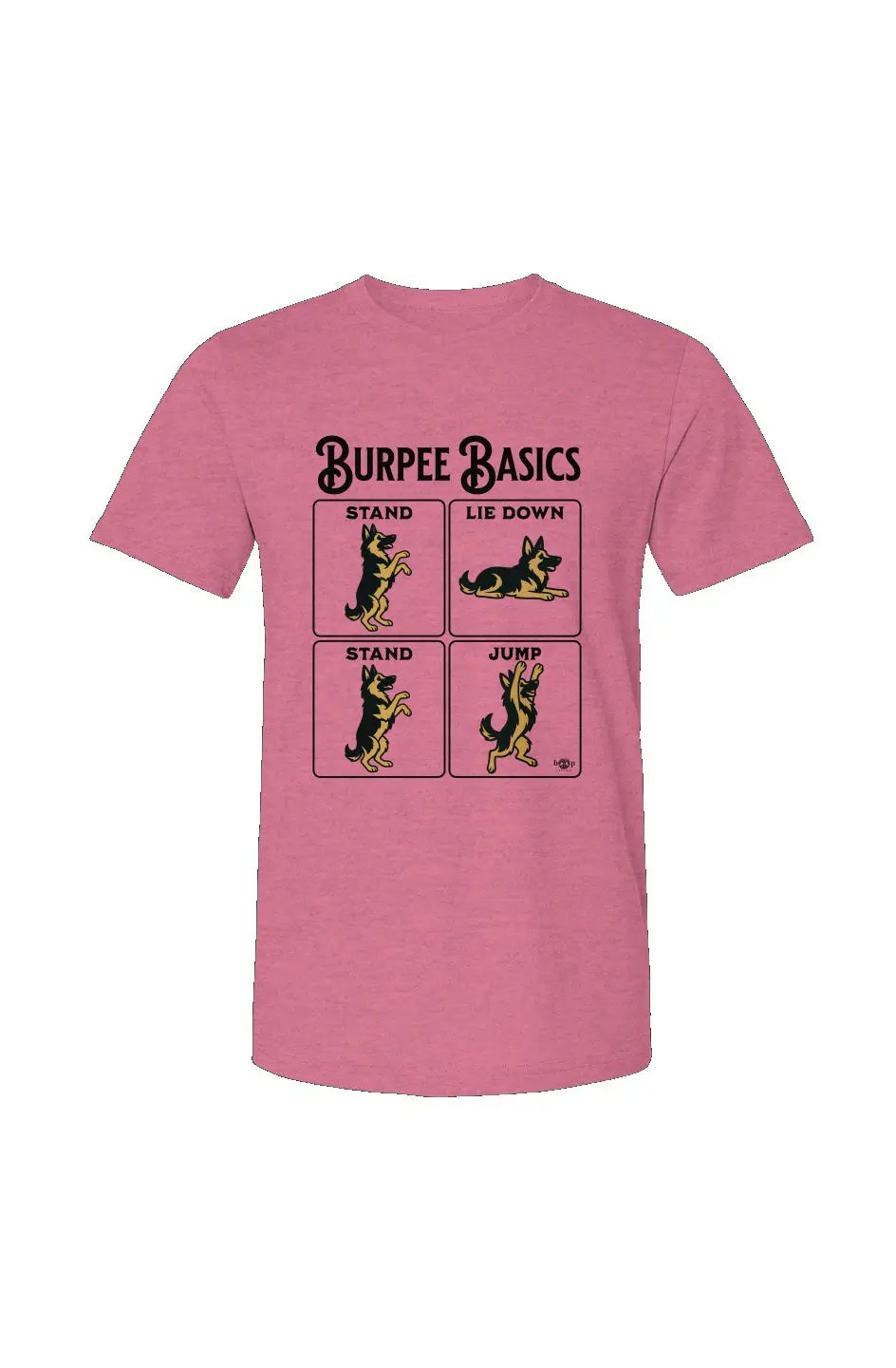 Burpee Basics - Unisex Heather Jersey Tee