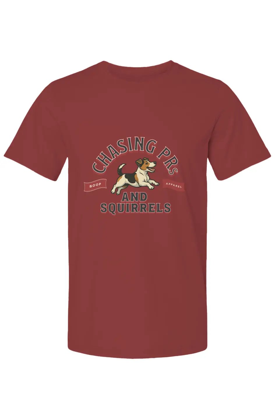 Chasing PRs and Squirrels - Cotton T-Shirt