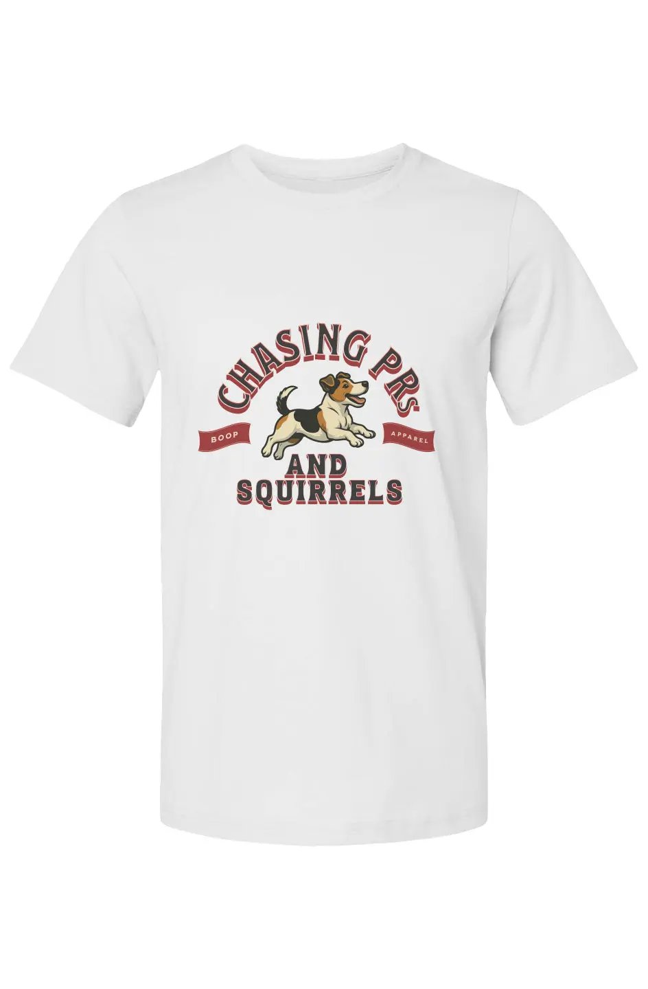 Chasing PRs and Squirrels - Cotton T-Shirt
