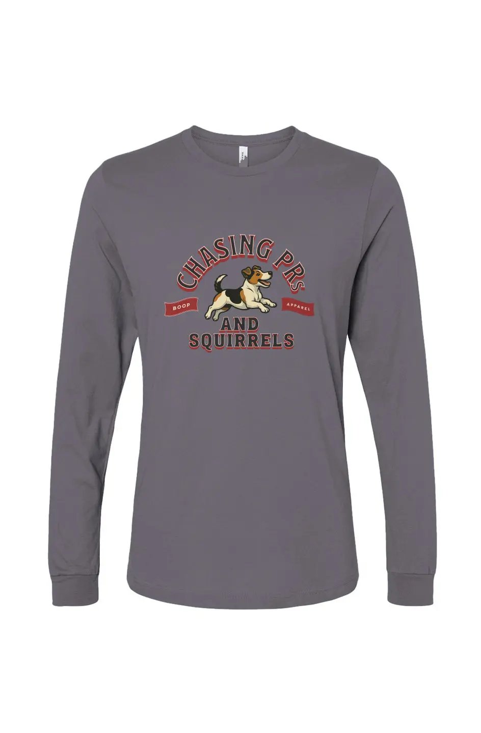 Chasing PRs and Squirrels - Long Sleeve T Apliiq