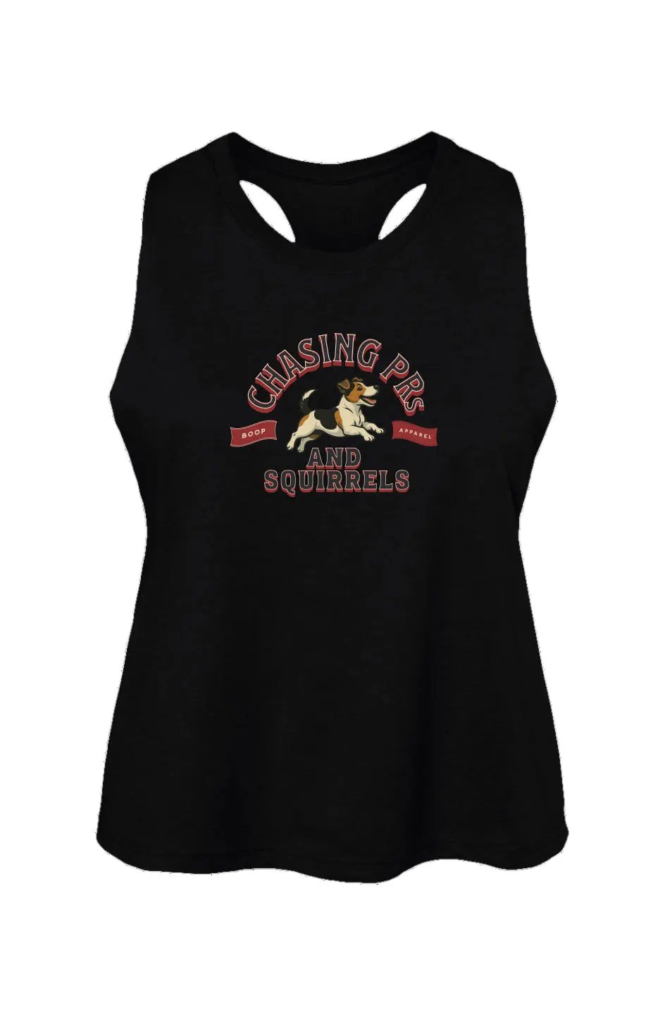 Chasing PRs - Women's Racerback Cropped Tank