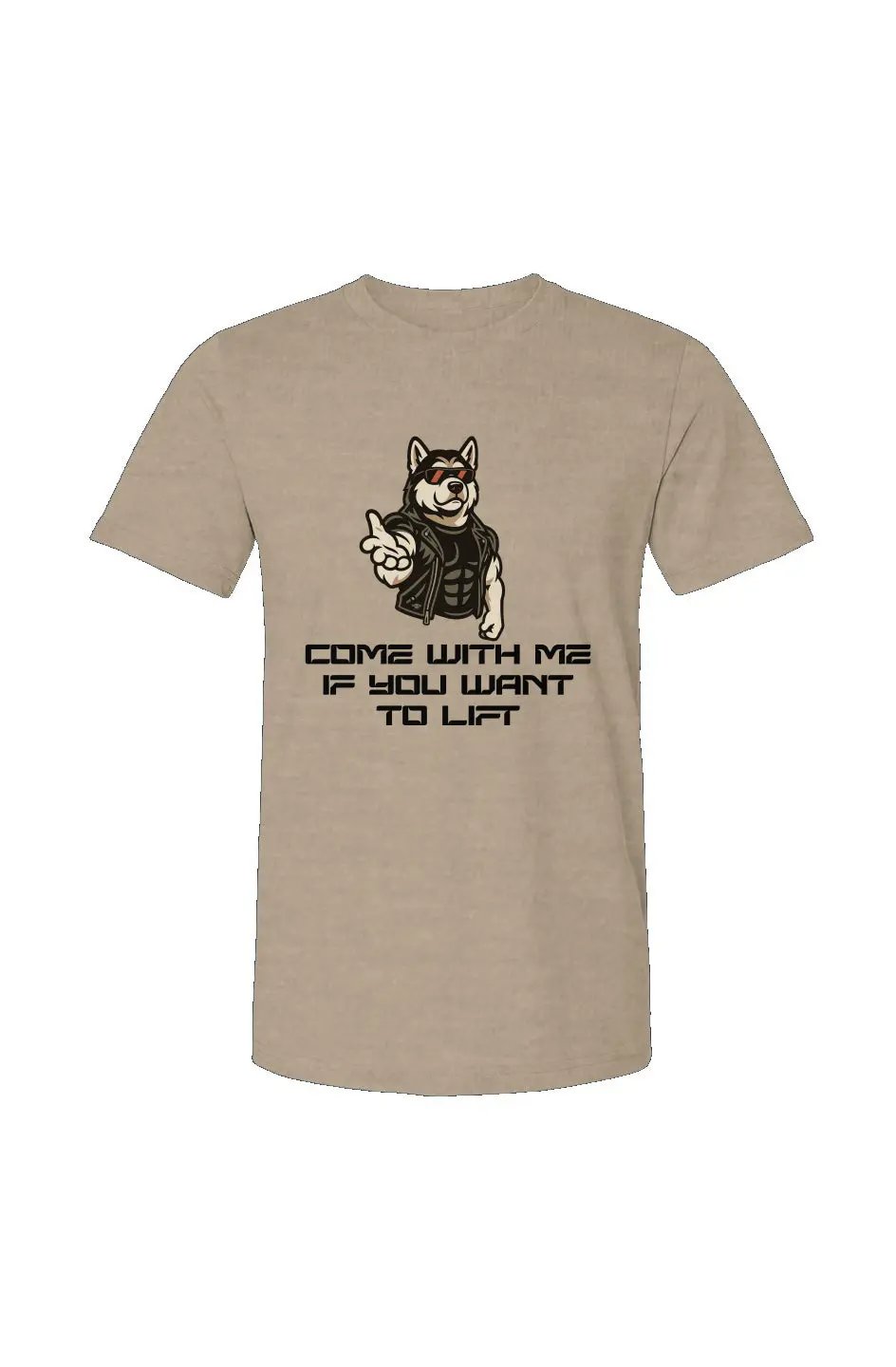 Come With Me - Unisex Heather Jersey Tee