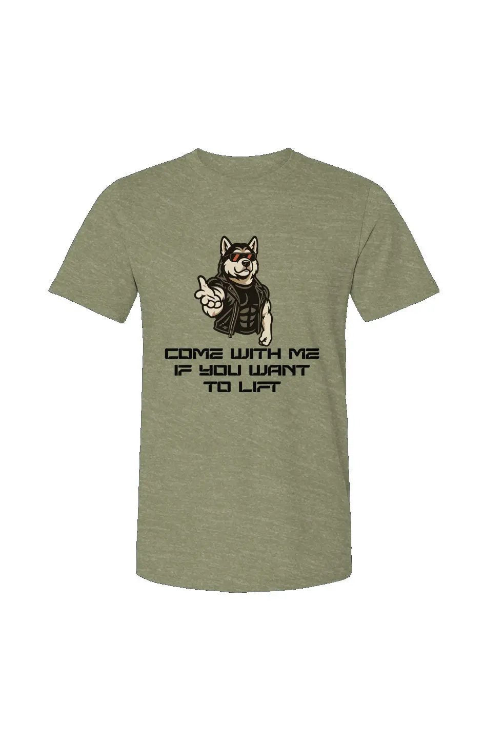 Come With Me - Unisex Heather Jersey Tee