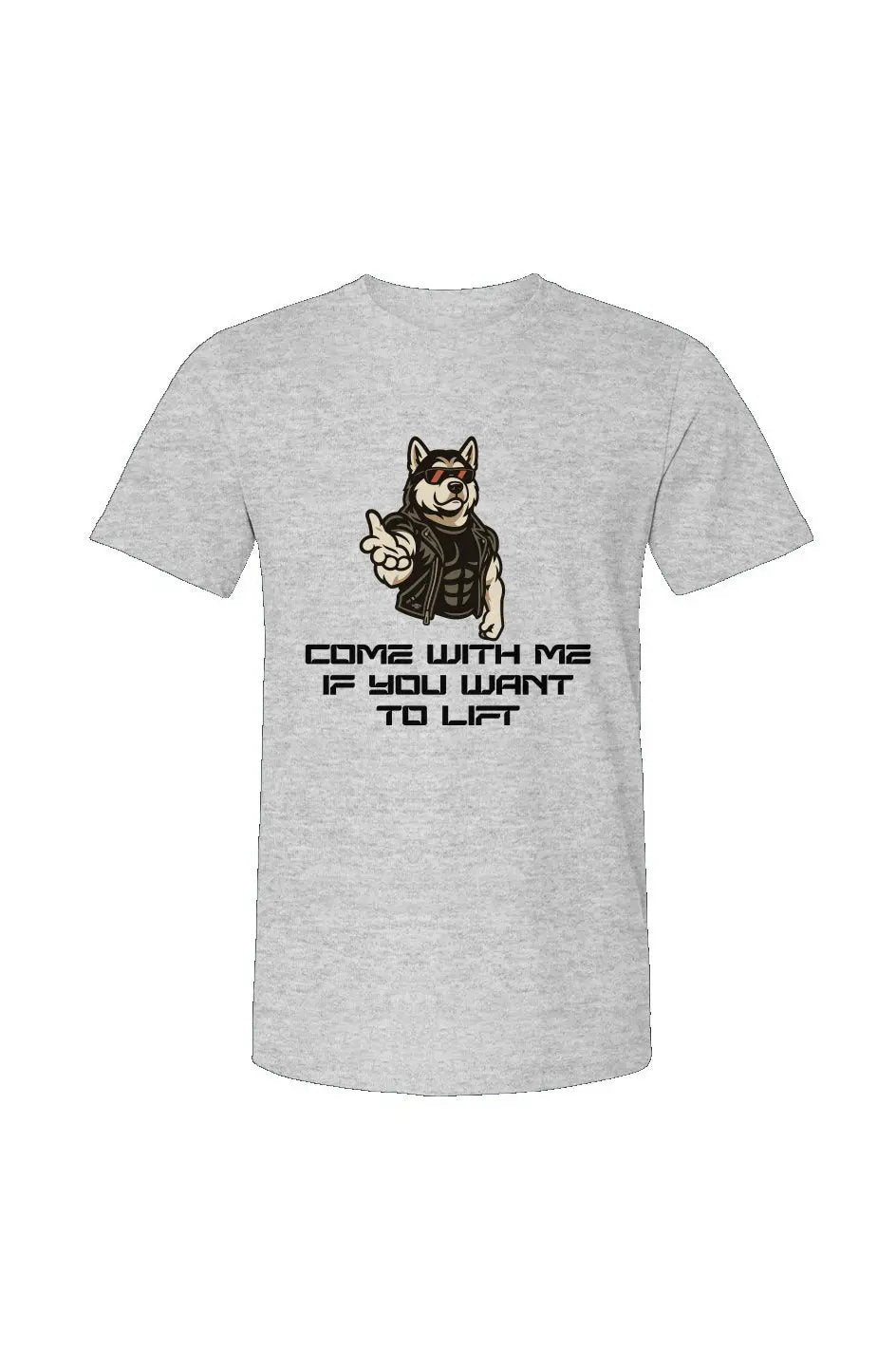 Come With Me - Unisex Heather Jersey Tee
