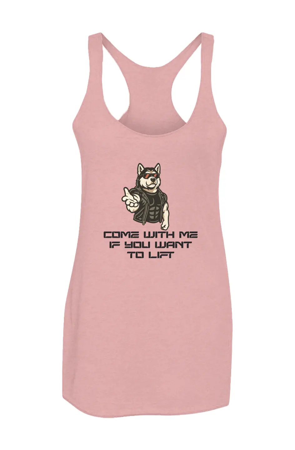 Come With Me - Racerback Tank - Boop Apparel