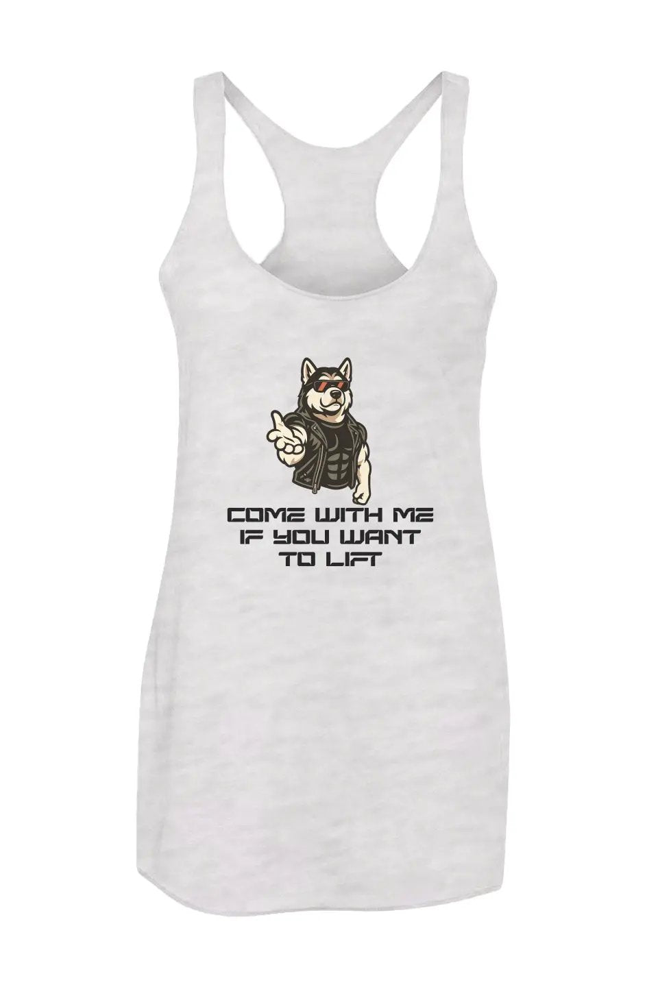 Come With Me - Racerback Tank - Boop Apparel