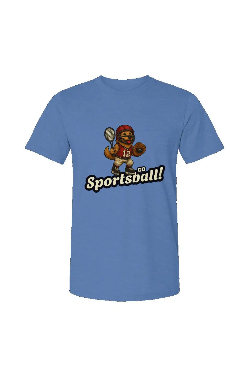 Go Sportsball - Unisex Heather Jersey Tee