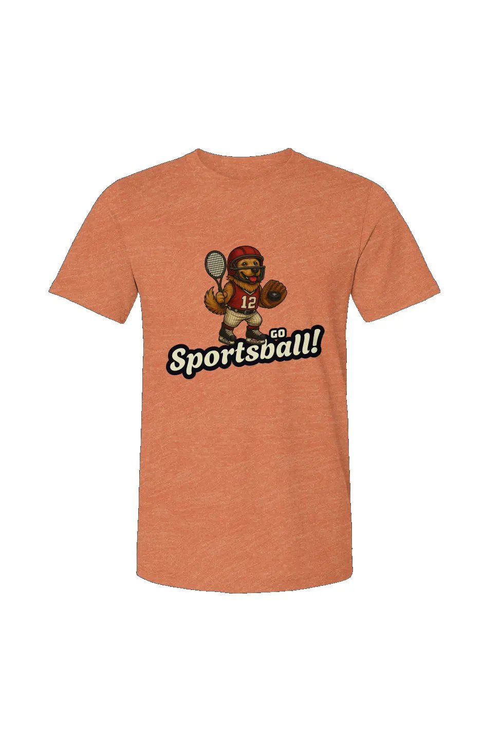 Go Sportsball - Unisex Heather Jersey Tee