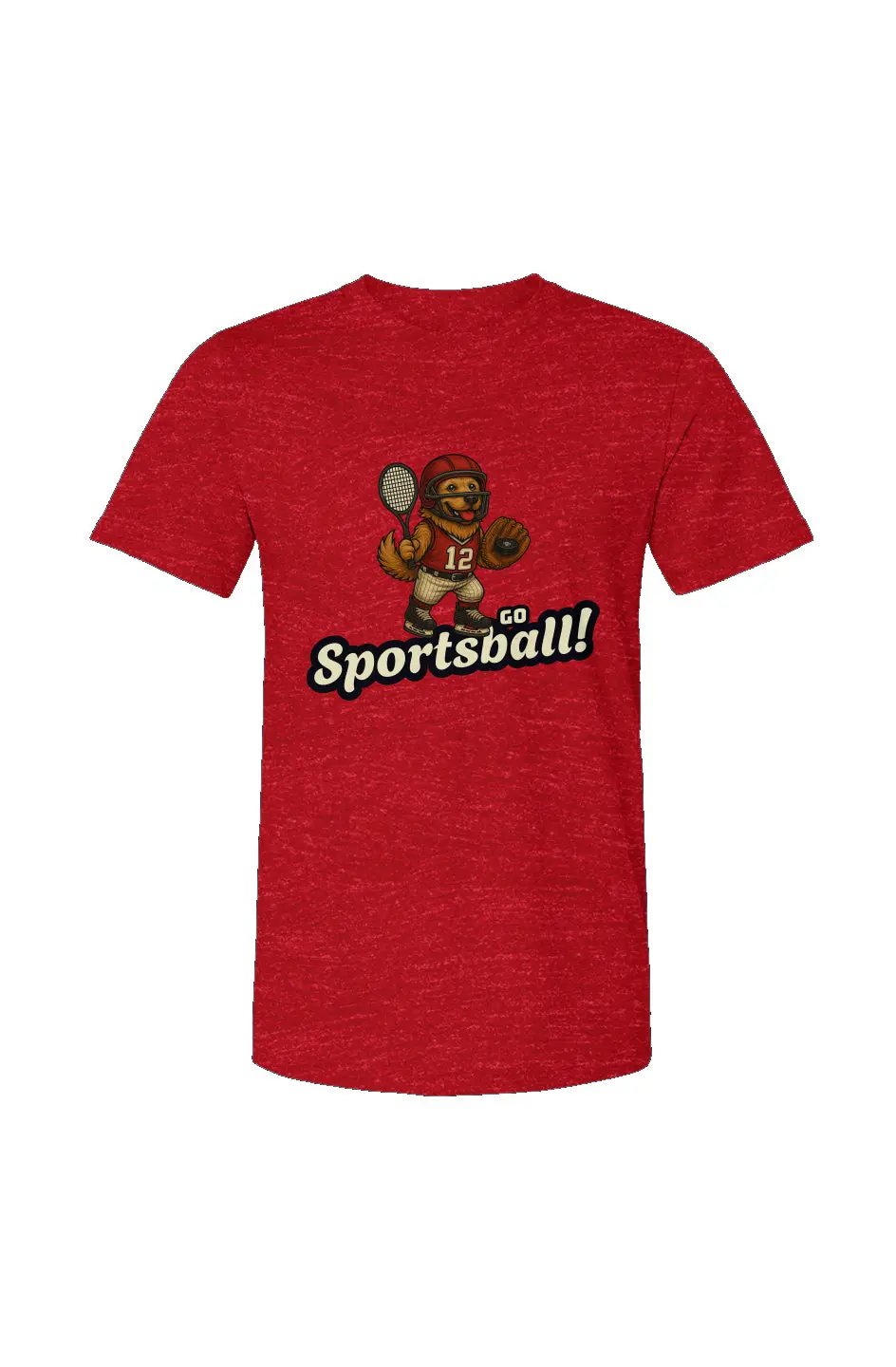 Go Sportsball - Unisex Heather Jersey Tee