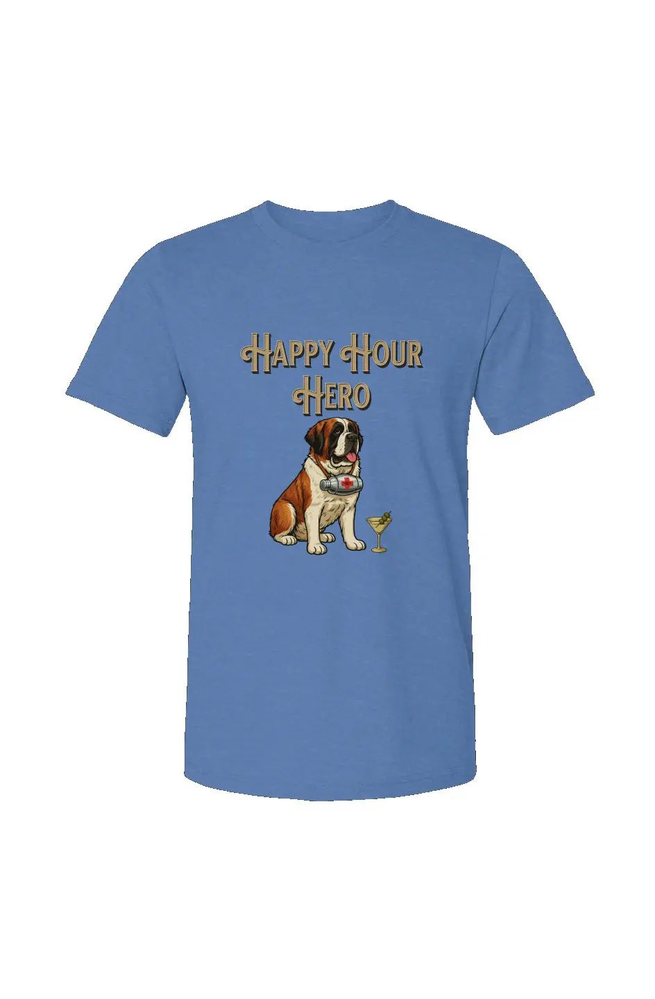 Happy Hour Hero - Unisex Heather Jersey Tee