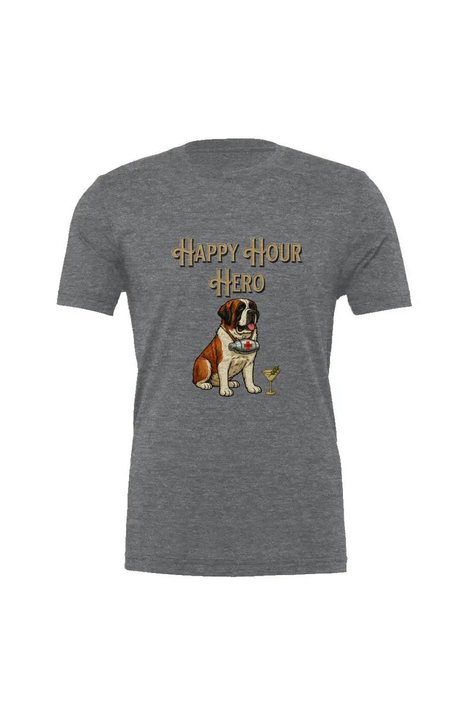 Happy Hour Hero - Triblend Tee