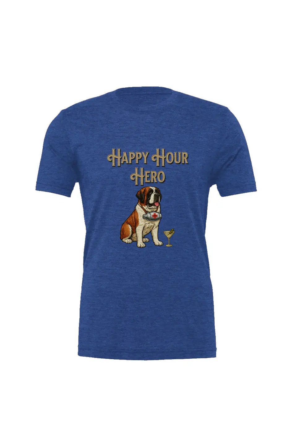 Happy Hour Hero - Triblend T - Boop Apparel