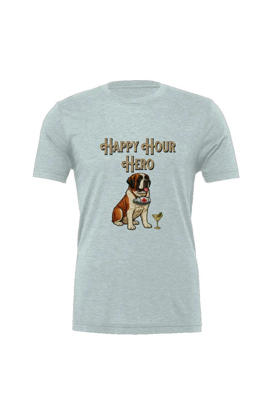 Happy Hour Hero - Triblend T - Boop Apparel