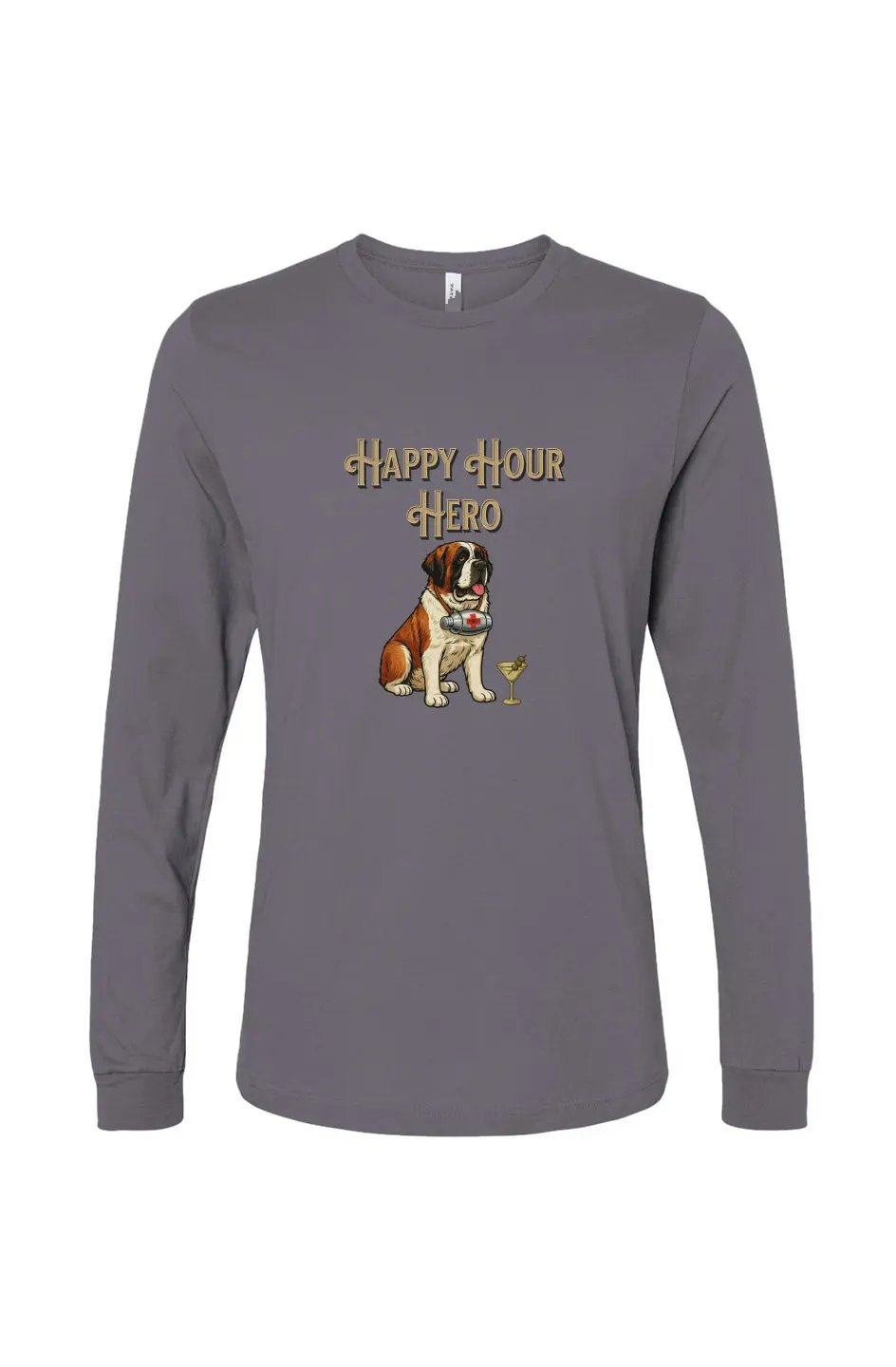 Happy Hour Hero - Long Sleeve T Apliiq