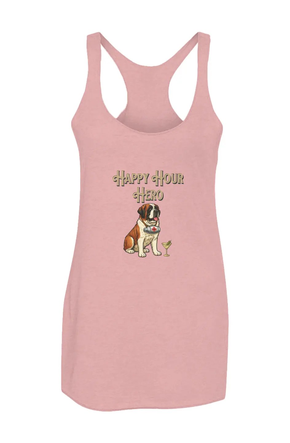 Happy Hour Hero - Women’s Triblend Racerback Tank