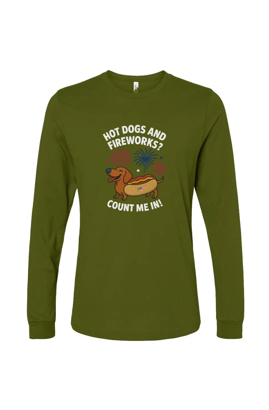 Hot Dogs and Fireworks - Long Sleeve T