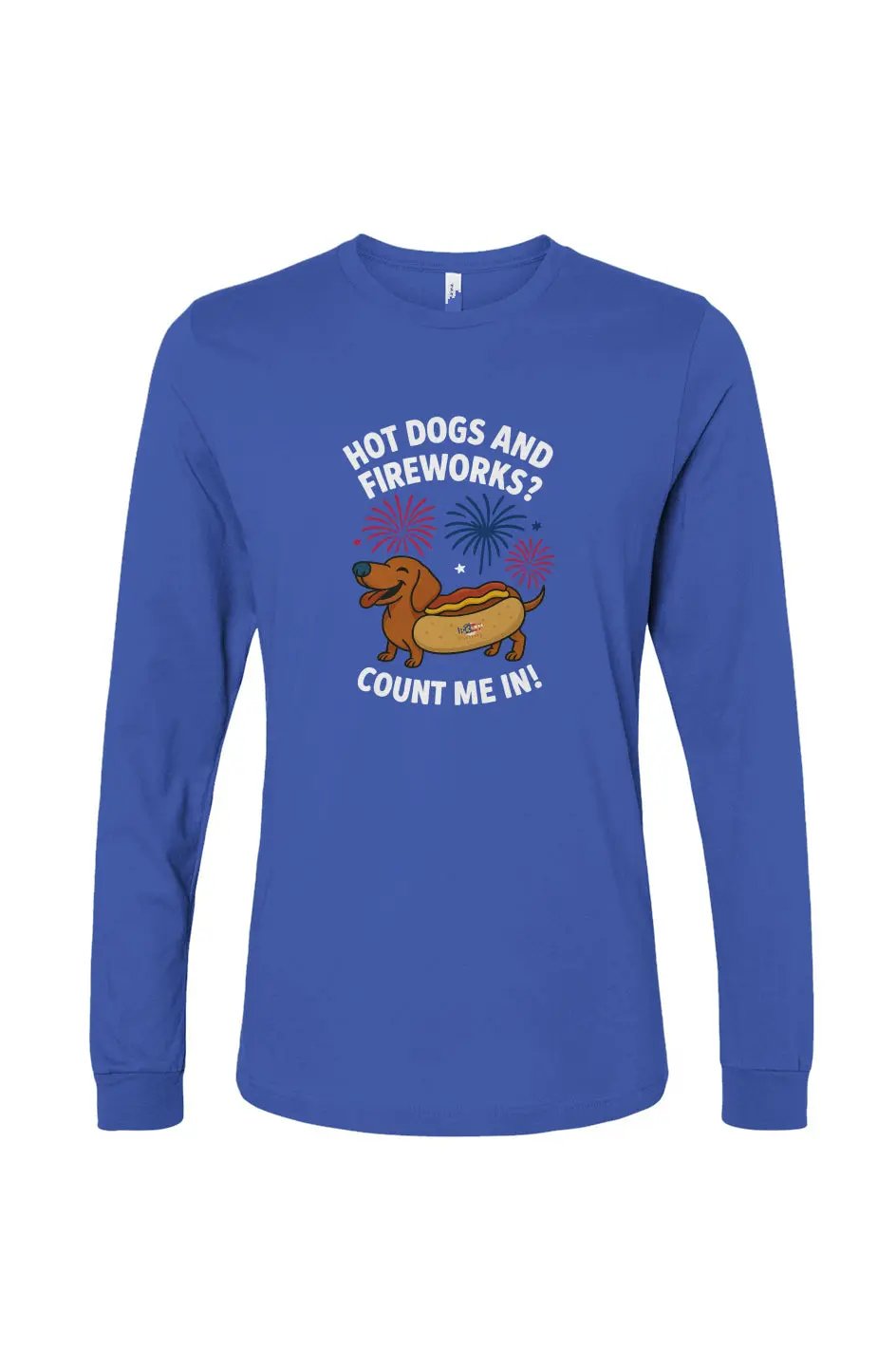 Hot Dogs and Fireworks - Long Sleeve T