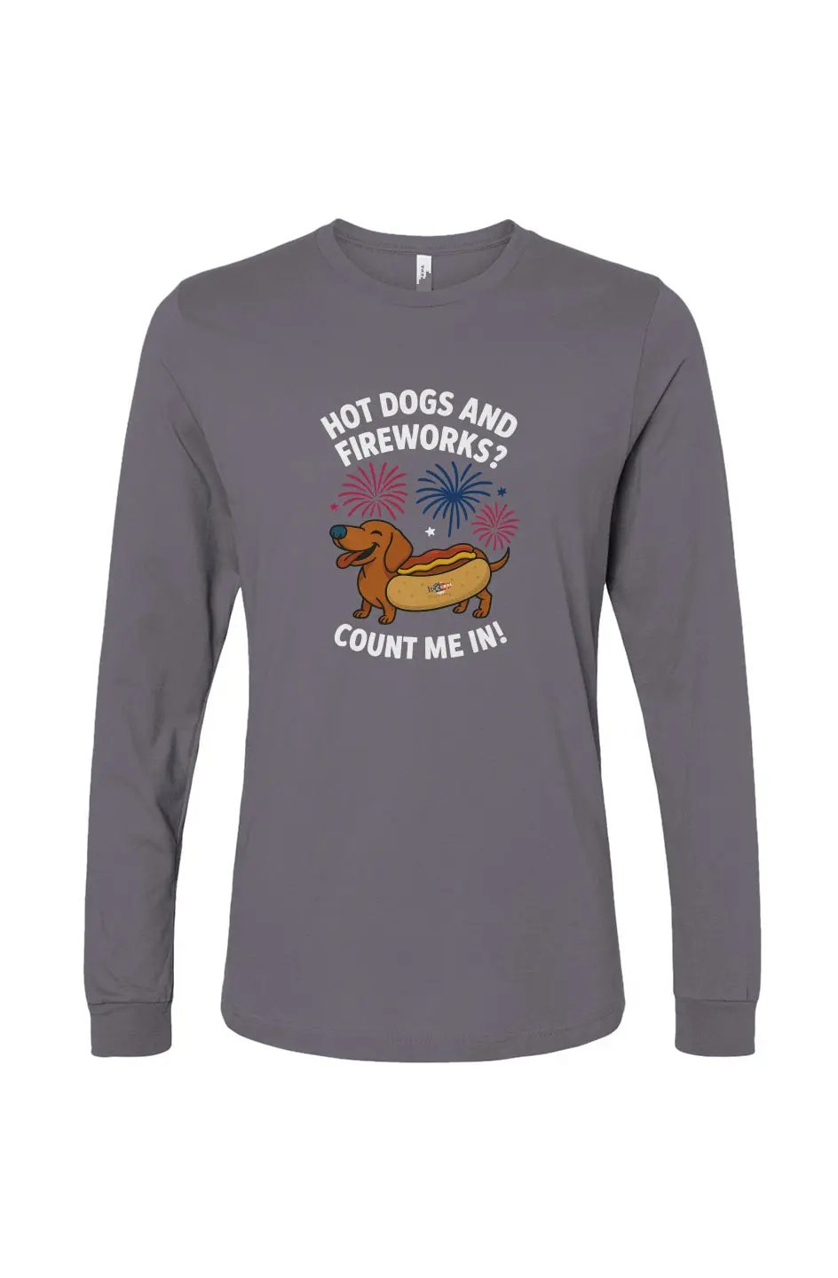 Hot Dogs and Fireworks - Long Sleeve T Apliiq