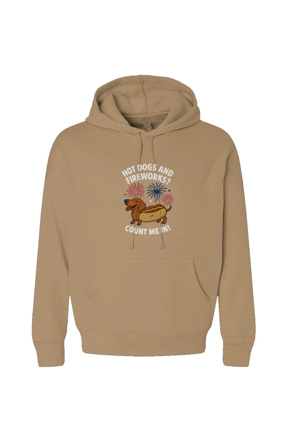 Hot Dogs and Fireworks - Hoodie Apliiq