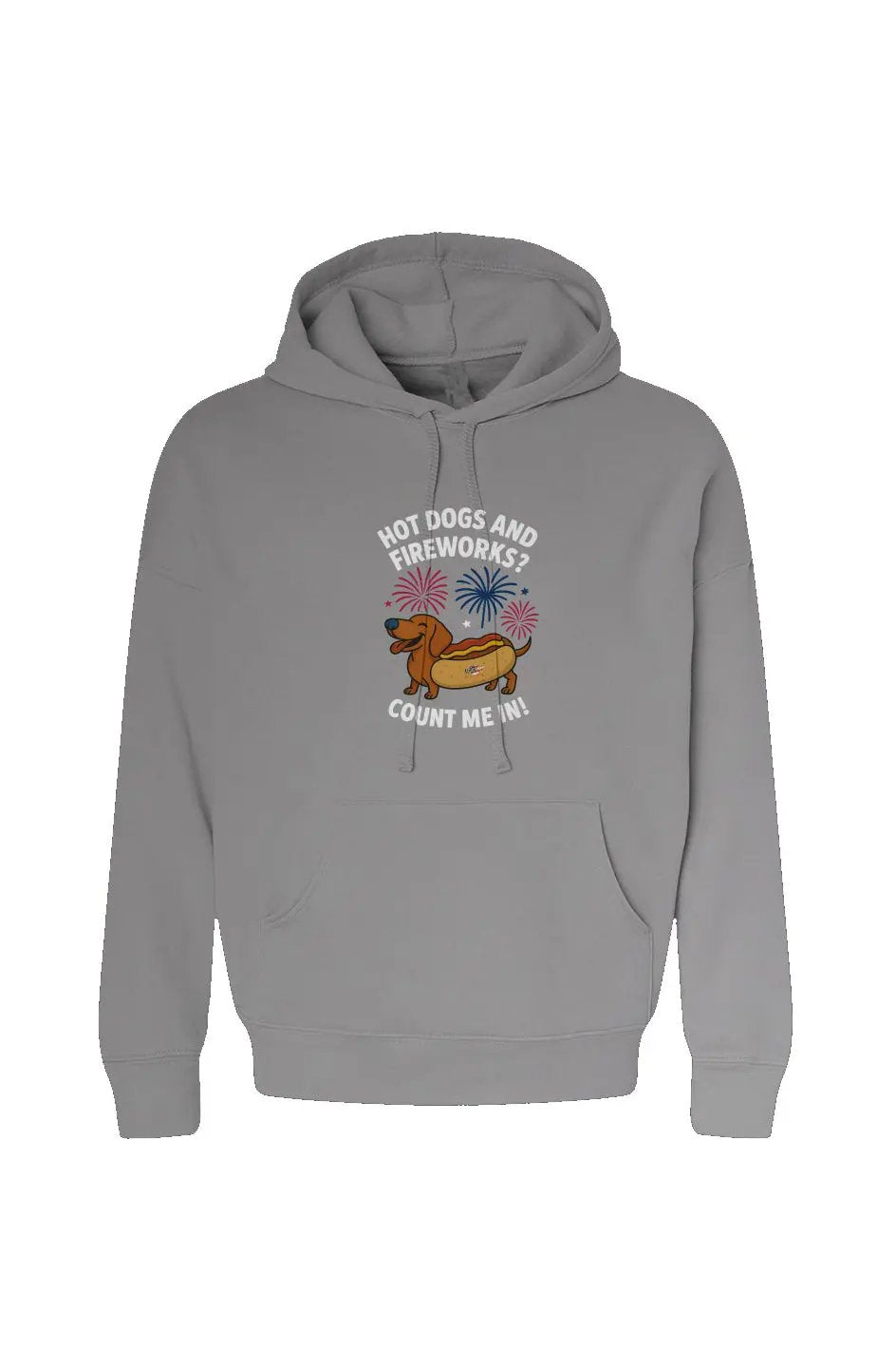 Hot Dogs and Fireworks - Hoodie Apliiq