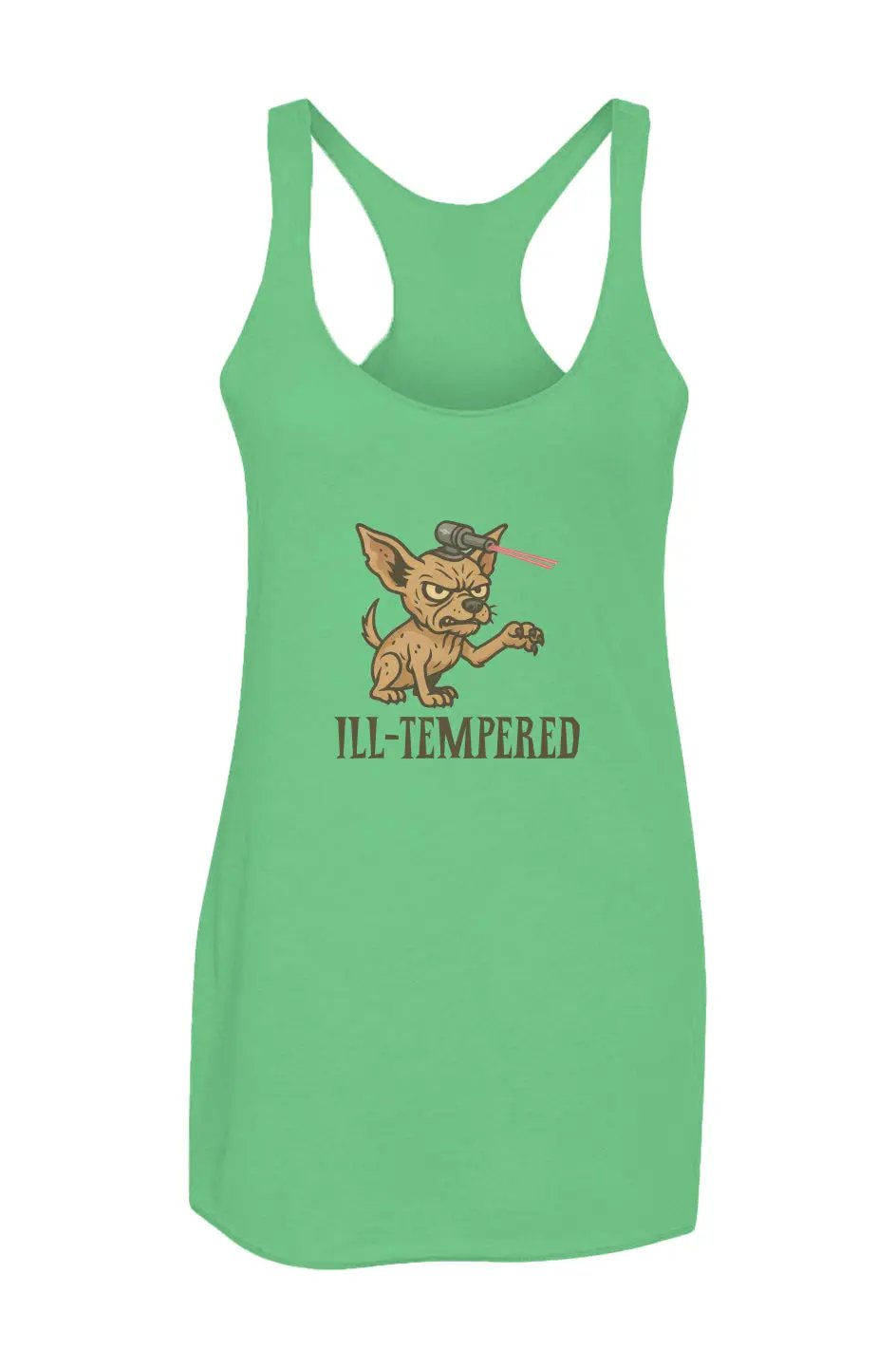 Ill-Tempered - Racerback Tank - Boop Apparel