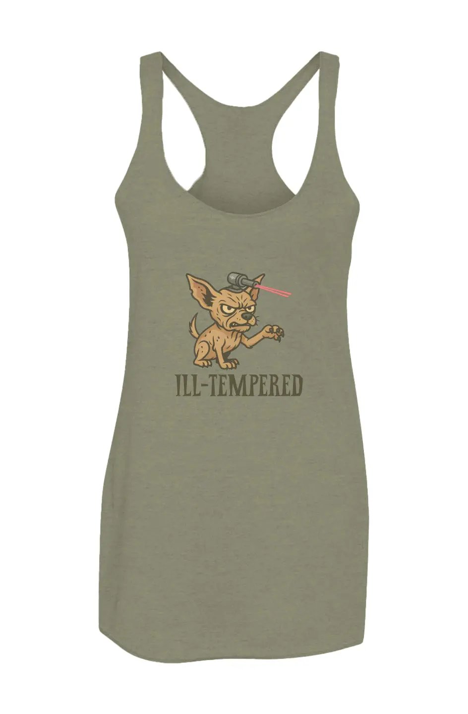 Ill-Tempered - Racerback Tank - Boop Apparel